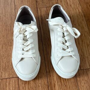 Allsaints Cream Sneakers EUC - size 8 (38)